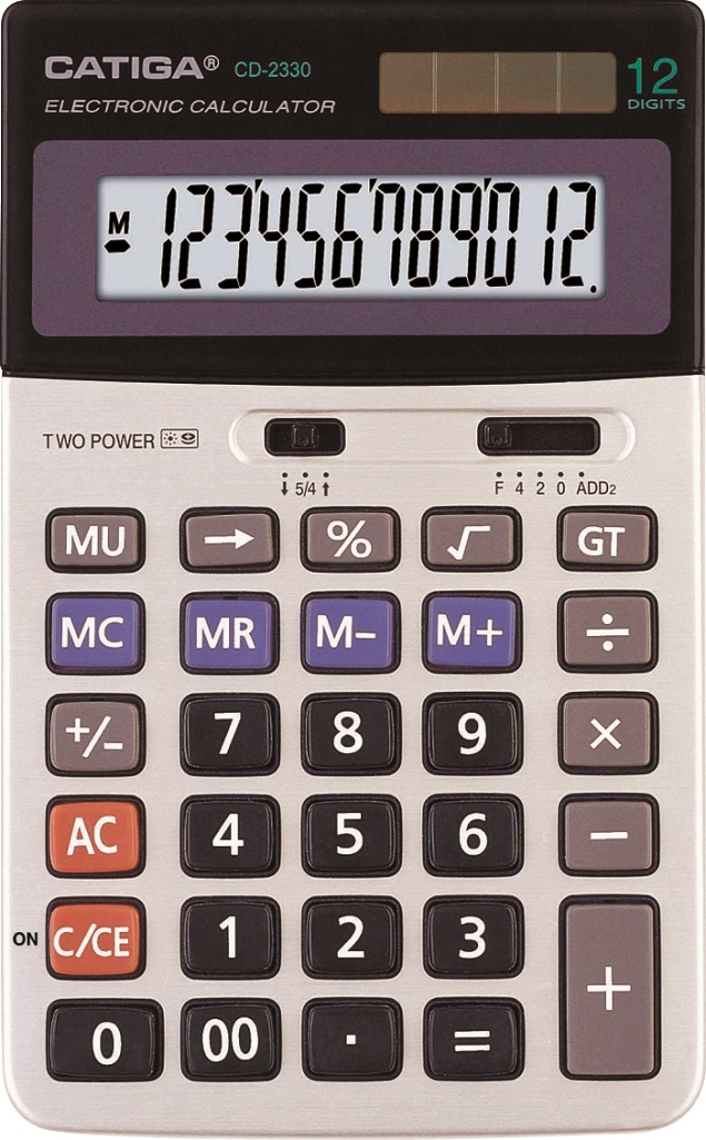 12 Digits Desktop Calculator