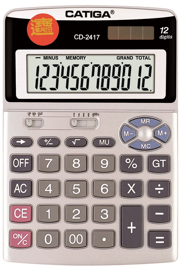 12 Digits Desktop Calculator