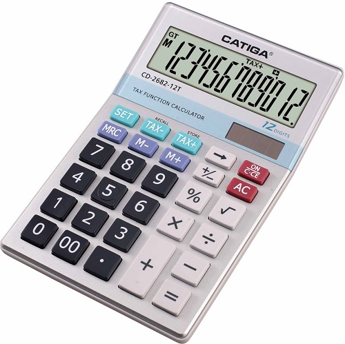 12 Digits Tax Function Calculator