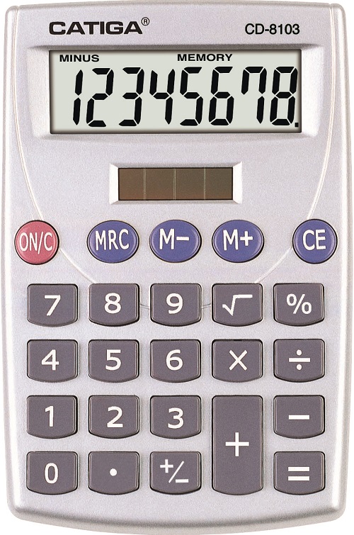 8 Digits Desktop Calculator