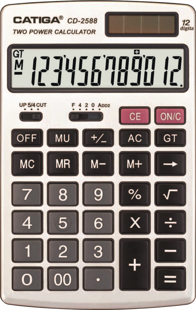 12 Digits Desktop Calculator