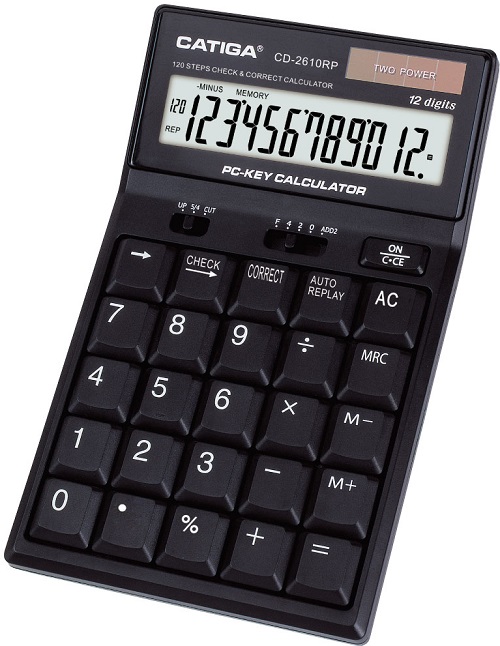 12 Digits Check & Correct Calculator