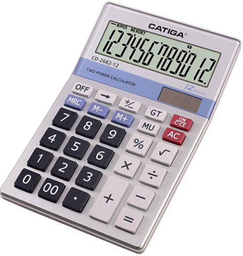  12 Digits Desktop Calculator