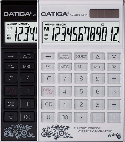 12 Digits Check & Correct Calculator