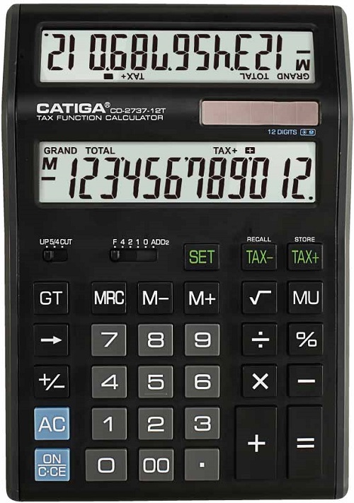 12 Digits Tax Function Calculator