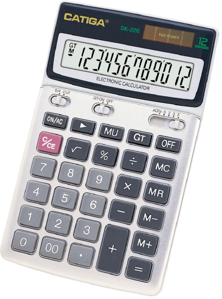 12 Digits Desktop Calculator