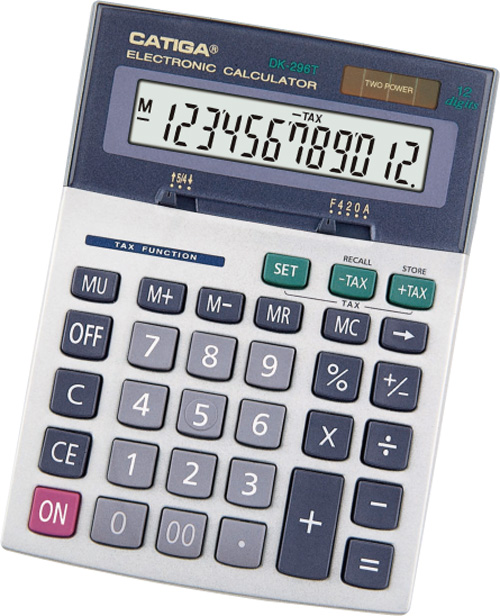 12 Digits Tax Function Calculator