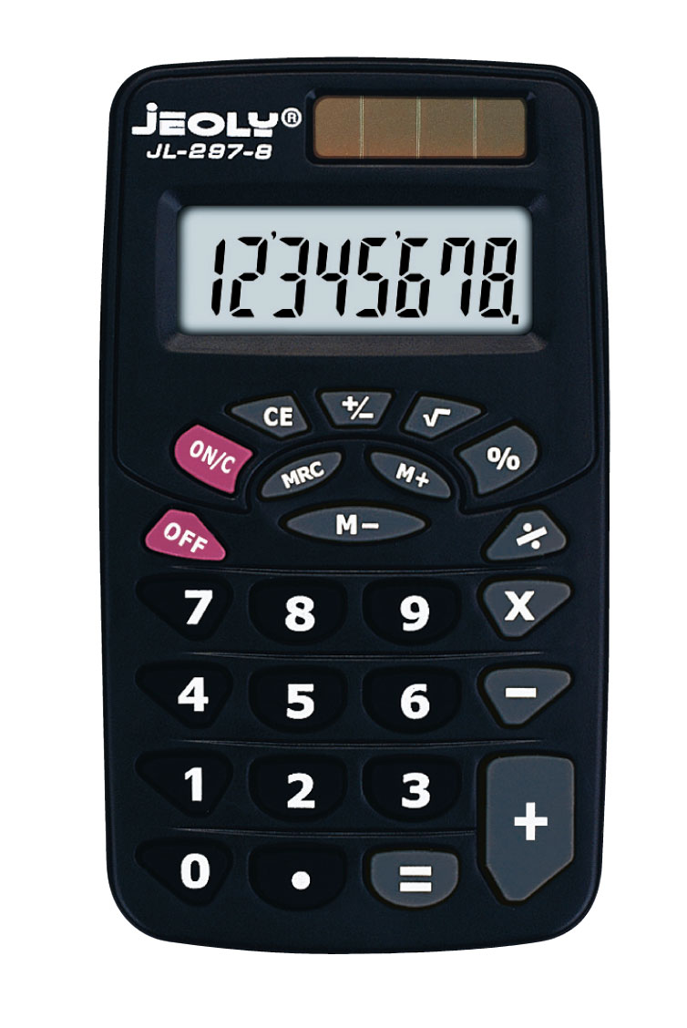 8 Digits Handheld Calculator